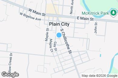 Map image of the property - 261 Gay St