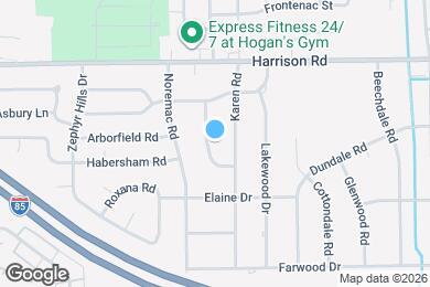 Map image of the property - 1135 Lombard Dr