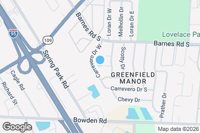 Map image of the property - 5906 Marty Ct