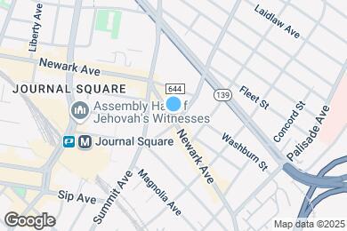 Map image of the property - 626 Newark Ave