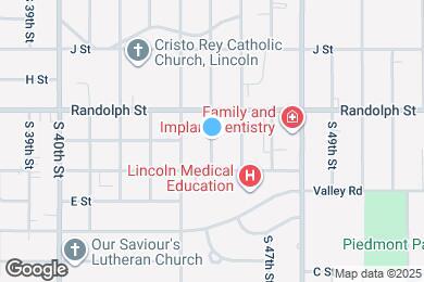 Map image of the property - 866 S 45th St