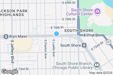 Map image of the property - 2235 E 71st