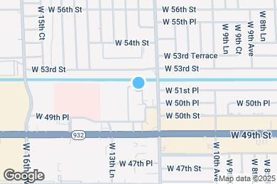 Map image of the property - 1331 W 51st Pl