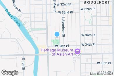 Map image of the property - 3405 S May St