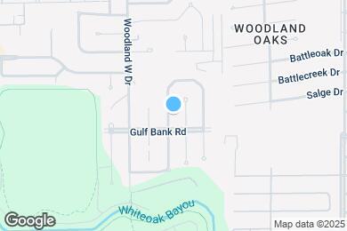 Map image of the property - 7410 Woodoak Dr