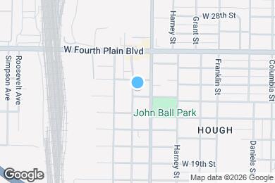 Map image of the property - 1014 W 23rd St