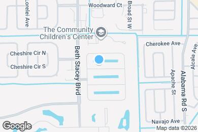 Map image of the property - 18270 Gibraltar Ln