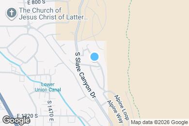 Map image of the property - 1068 Canyon Meadow Dr