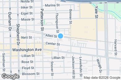Map image of the property - 1122 Thompson St