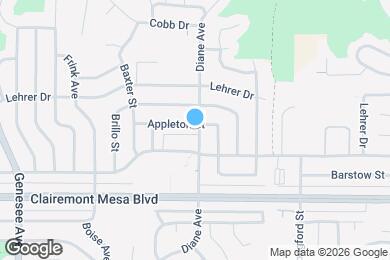 Map image of the property - 4793 Appleton St