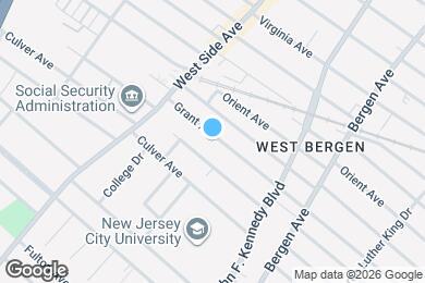 Map image of the property - 245 Grant Ave