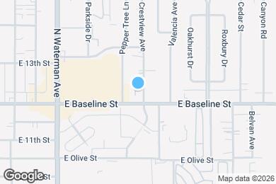 Map image of the property - 1224 Crestview Ave