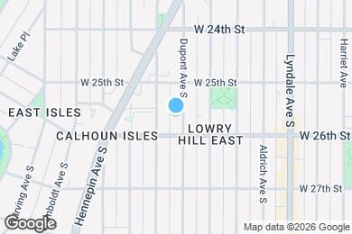 Map image of the property - 2536 Dupont Ave S