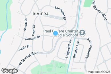 Map image of the property - 1402 San Remo Dr