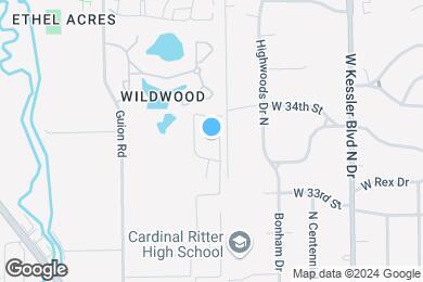 Map image of the property - Fields Apartments