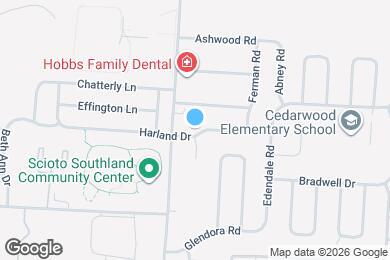 Map image of the property - 524 Harland Dr