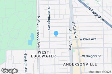 Map image of the property - 1655 W Hollywood Ave