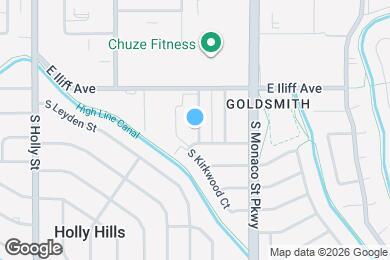 Map image of the property - 2375 S Linden Ct