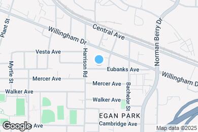 Map image of the property - 1351 Eubanks Ave