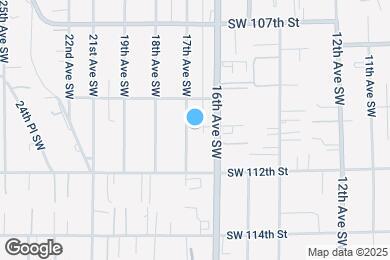 Map image of the property - 11028 17th Ave SW