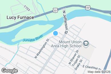 Map image of the property - 606 N Washington St