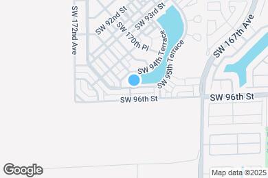 Map image of the property - 17066 SW 95th Ter