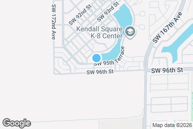 Map image of the property - 17066 SW 95th Terrace