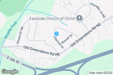 Map image of the property - 625 Glenbrook Dr