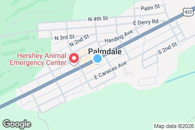 Map image of the property - 1338 E Chocolate Ave