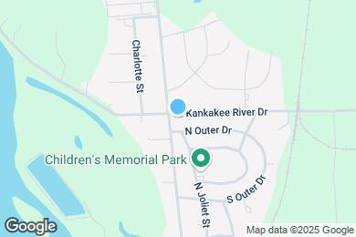 Map image of the property - 301 E Kankakee River Dr
