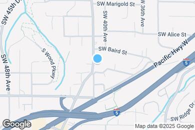 Map image of the property - 9514 SW Capitol Hwy