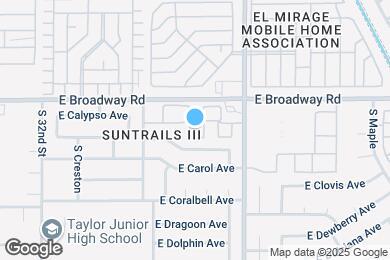 Map image of the property - 440 S Val Vista Dr.