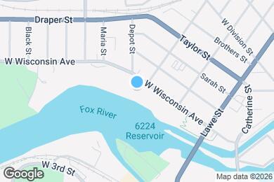 Map image of the property - 301 W Wisconsin Ave