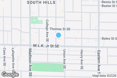 Map image of the property - 734 Paris Ave SE