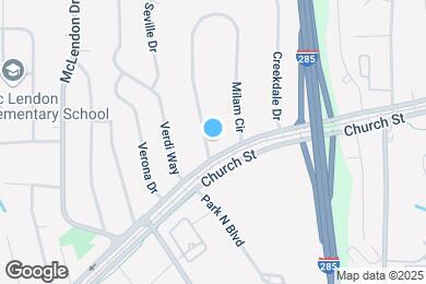 Map image of the property - 841 Milam Cir