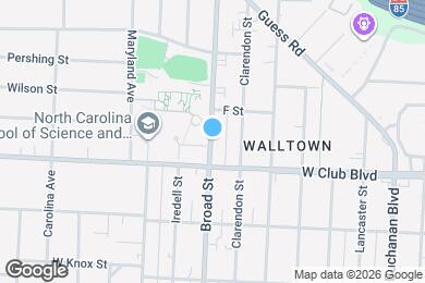 Map image of the property - 1216 Broad St