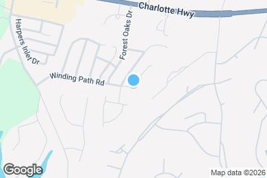 Map image of the property - 1262 Winding Path Rd