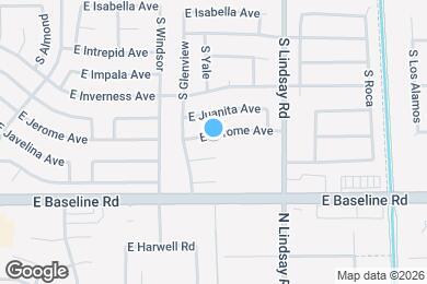 Map image of the property - 2651 E Jerome Ave