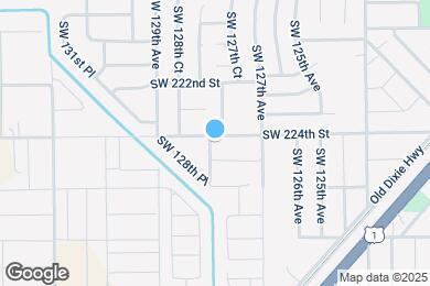 Map image of the property - 12780 SW 224th St