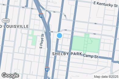Map image of the property - 1215 S Preston St