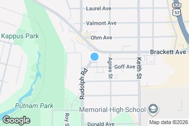 Map image of the property - 1710 Goff Ave