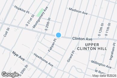 Map image of the property - 812 Clinton Ave