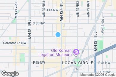 Map image of the property - 1634 14th St NW