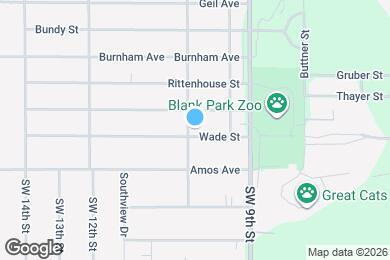 Map image of the property - 1025 Wade St