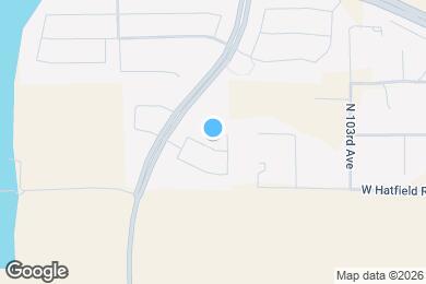 Map image of the property - 10642 W Anna Ave