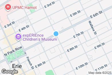 Map image of the property - 261 E 6th St