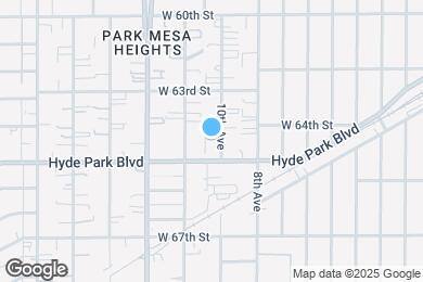 Map image of the property - 6419 10th Ave.