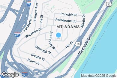 Map image of the property - 962 Pavilion St