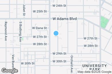 Map image of the property - 2679 Menlo Ave