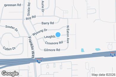 Map image of the property - Beautiful 3BR/1BA spacious ranch style home in Warren Township